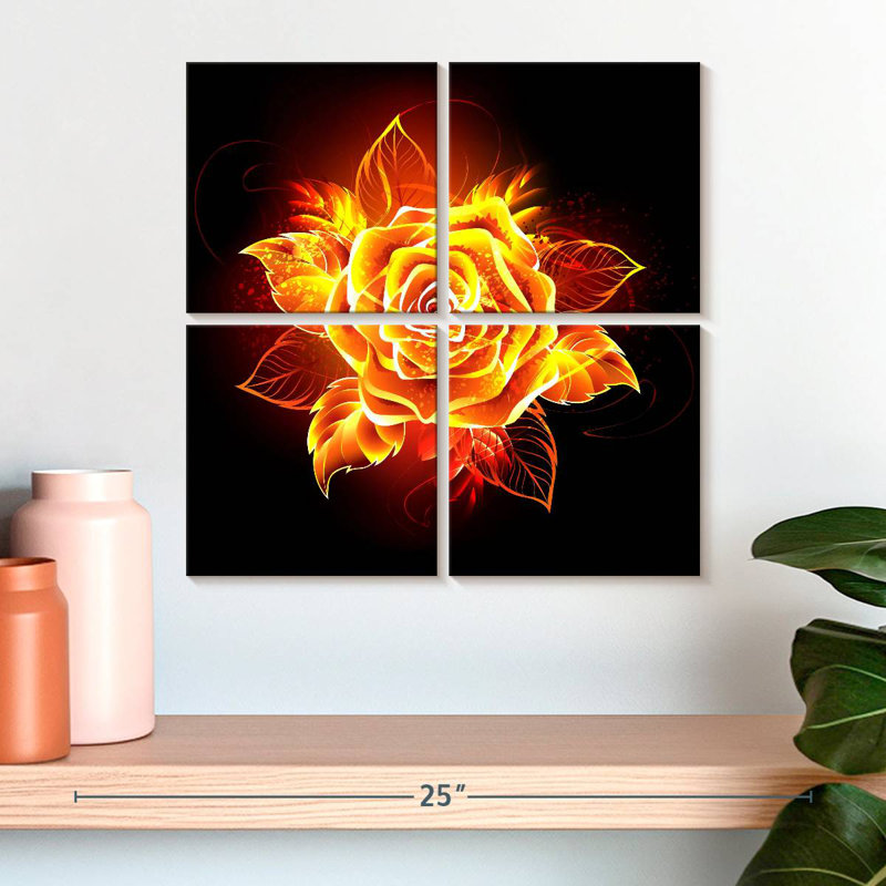 Harnek Flaming Rose