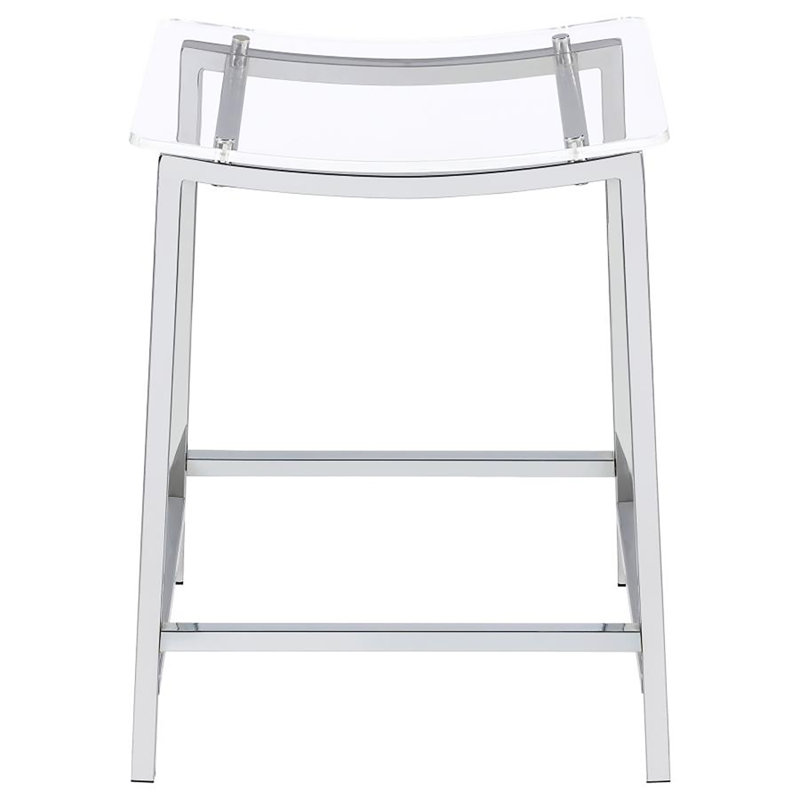 Tabouret de bar Atkison (ensemble de 2), Tabouret de comptoir (siège d'une hauteur de 24 p