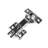 105 Degree Full Frameless Concealed Overlay Hinge
