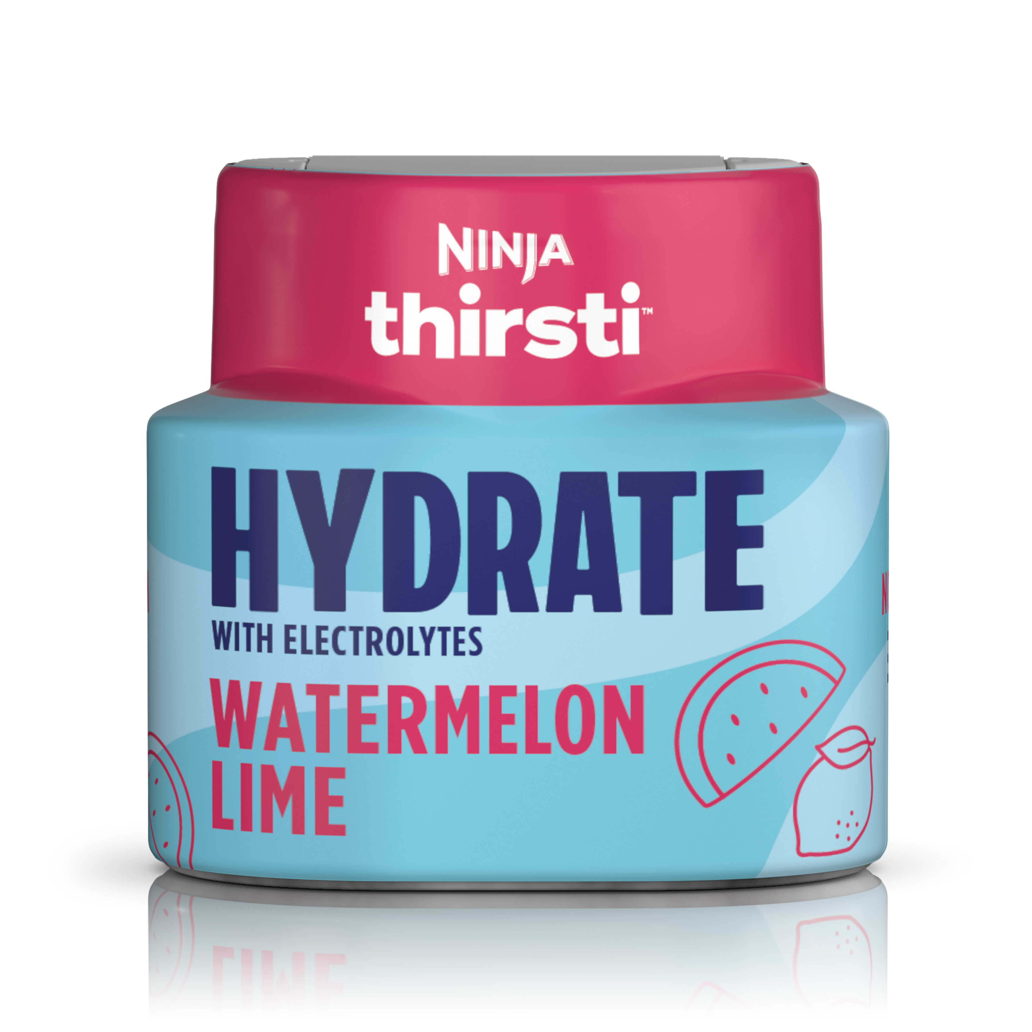 Ninja Hydrate Watermelon Lime Flavored Water Drops (sweetened ...