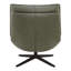 Chaise longue pivotante en cuir Delana-112574277