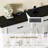 56" Wide 2 Drawer Sideboard Buffet, Farmhouse 4 Doors Credenza Storage Cabinets with Adjustable Shelves-1118696392