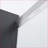 Cabinets, Wall Mounted Wood Base with Soft Closing Doors &amp; Extra Deep Storage, Metallic Slate Gray | Contemporary | Melamine