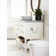 Davenport Chrome Transitional Pivoting Double Post Toilet Paper Holder