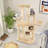Multi-Level Cat Tree With 3-Storey Cat Condo