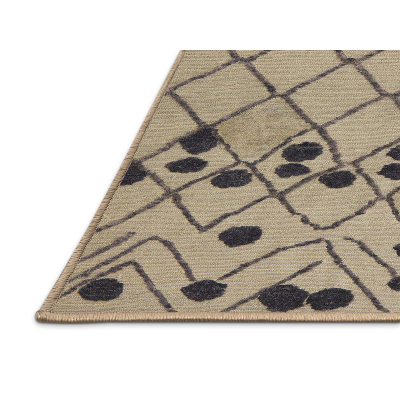 Abstract Indoor Rug, Rectangle 6' x 9'