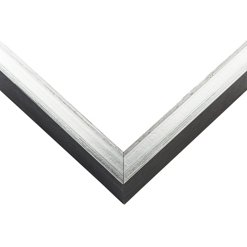 Cadre photo Chiedza, Gris argenté, L 16 po x H 24 po