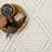Jemier Textured Tile Ivory Area Rug-179381184