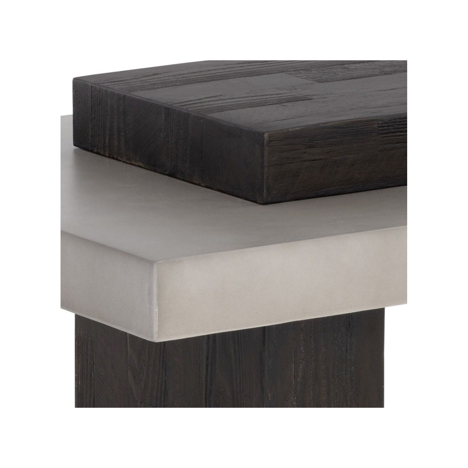 Fitzgerald 28'' Concrete Outdoor Coffee Table