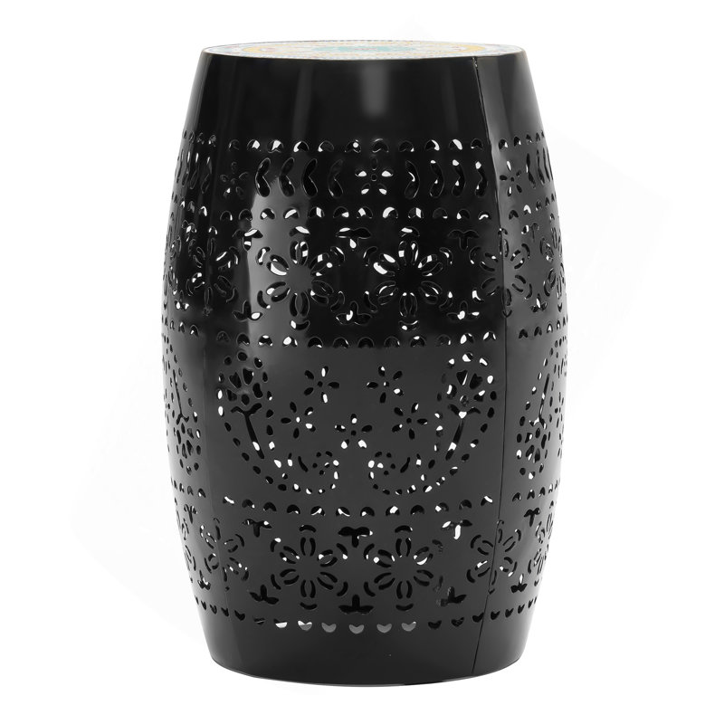 Ruby12" Side Table -black