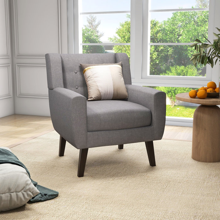 Corrigan Studio® Gillermina Upholstered Armchair & Reviews | Wayfair