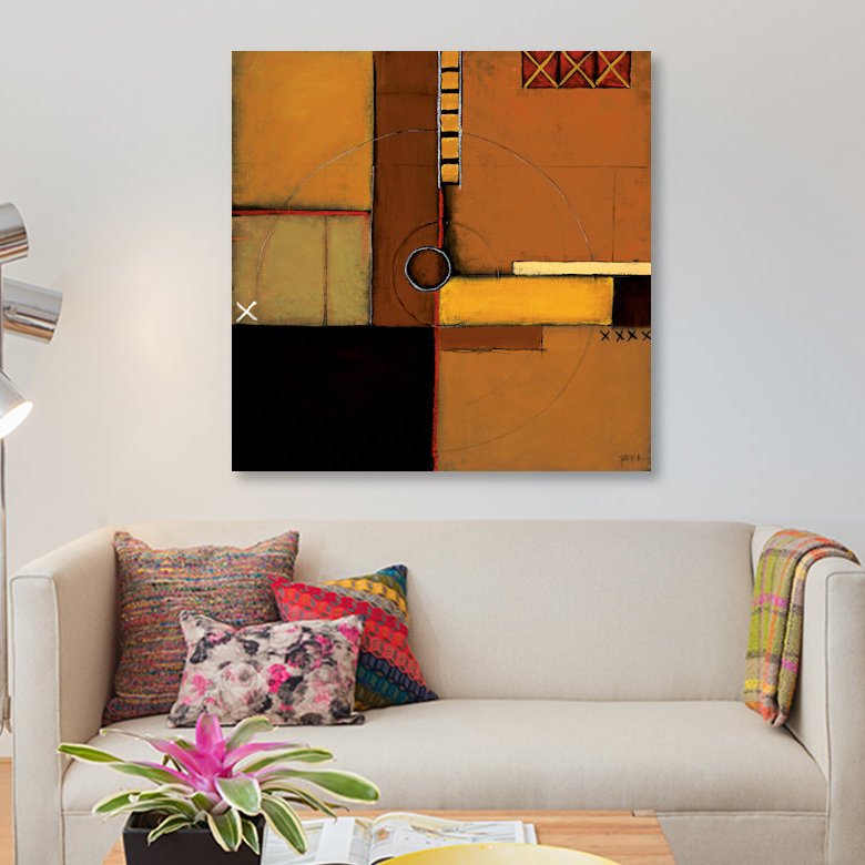 « satellite view i », reproduction d’art sur toile, H 48 po x l 48 po x P 1,5 po, Toile tendue, Pas de tapis