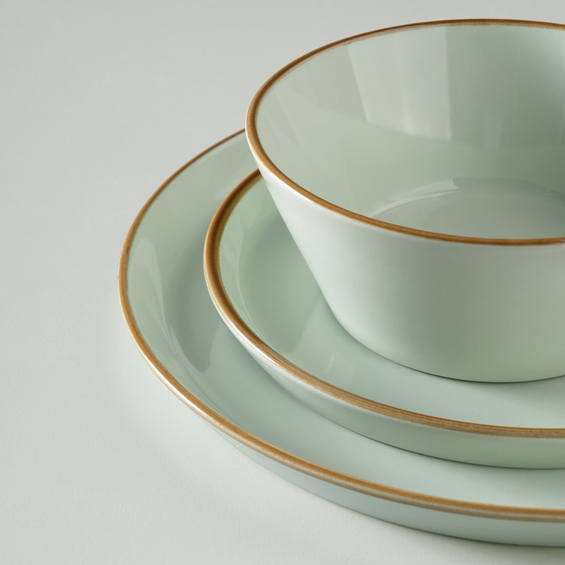 Ensemble de vaisselle et assiettes 12 pièces Saturn, Multi-couleur