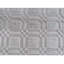 Linen Geometric Area Rug in Silver/Gray-2086083334