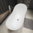 Free Standing Tub 59"x30" Deep Soaking Bath Tub Acrylic Freestanding Bathtub A05 Stand Alone tub 305R-59W