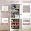 Armoire de rangement avec tablettes réglables