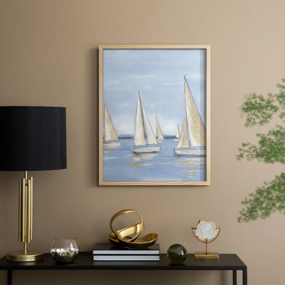 NAUTICAL Series III, reproduction encadrée - bois massif