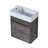Katrese 10.23'' Single Bathroom Vanity with Ceramic Top-732687174