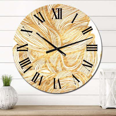 Horloge murale surdimensionnée