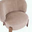 Fauteuil à oreilles Cozy - Boucle / Chenille - Pieds en bois massif-1168620006