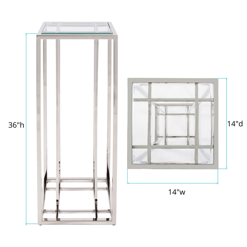 Arkhurst Glass End Table