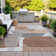 Machine Washable Indoor/Outdoor Xhevrie Paprika Rug