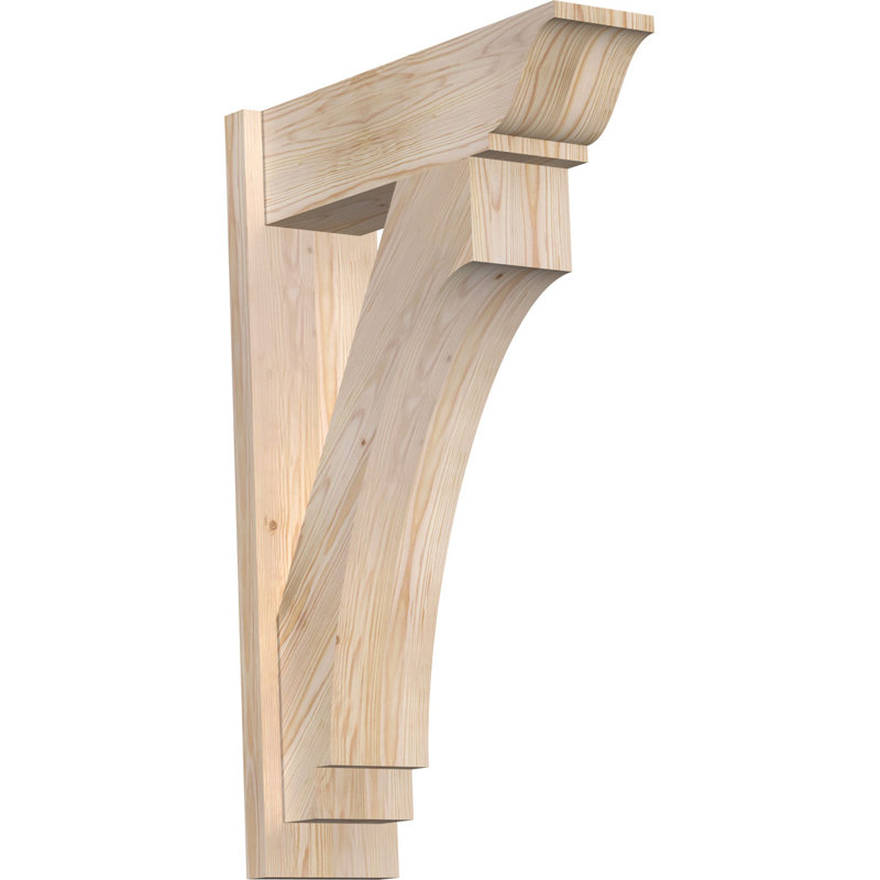 Persienne impériale traditionnelle, Sapin Douglas de 5 1/2 po (lisse), P 24 po x H 36 po