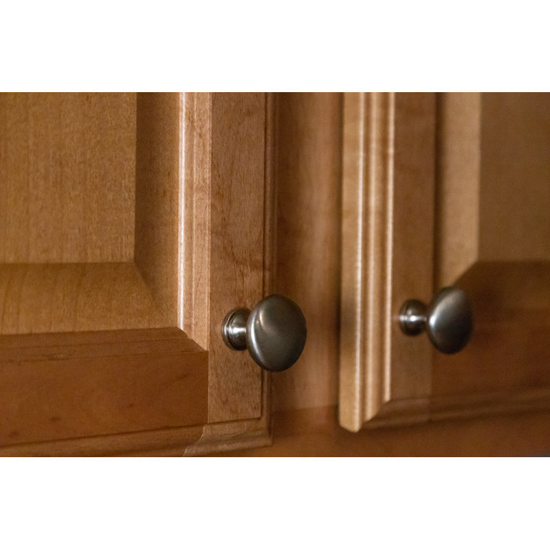 Midtown 5/8" Diameter Mushroom Knob Multipack, Satin Nickel