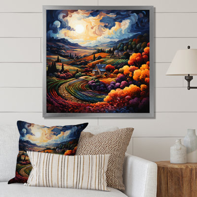 «Italian Dream Pastoral IV», reproduction sur toile