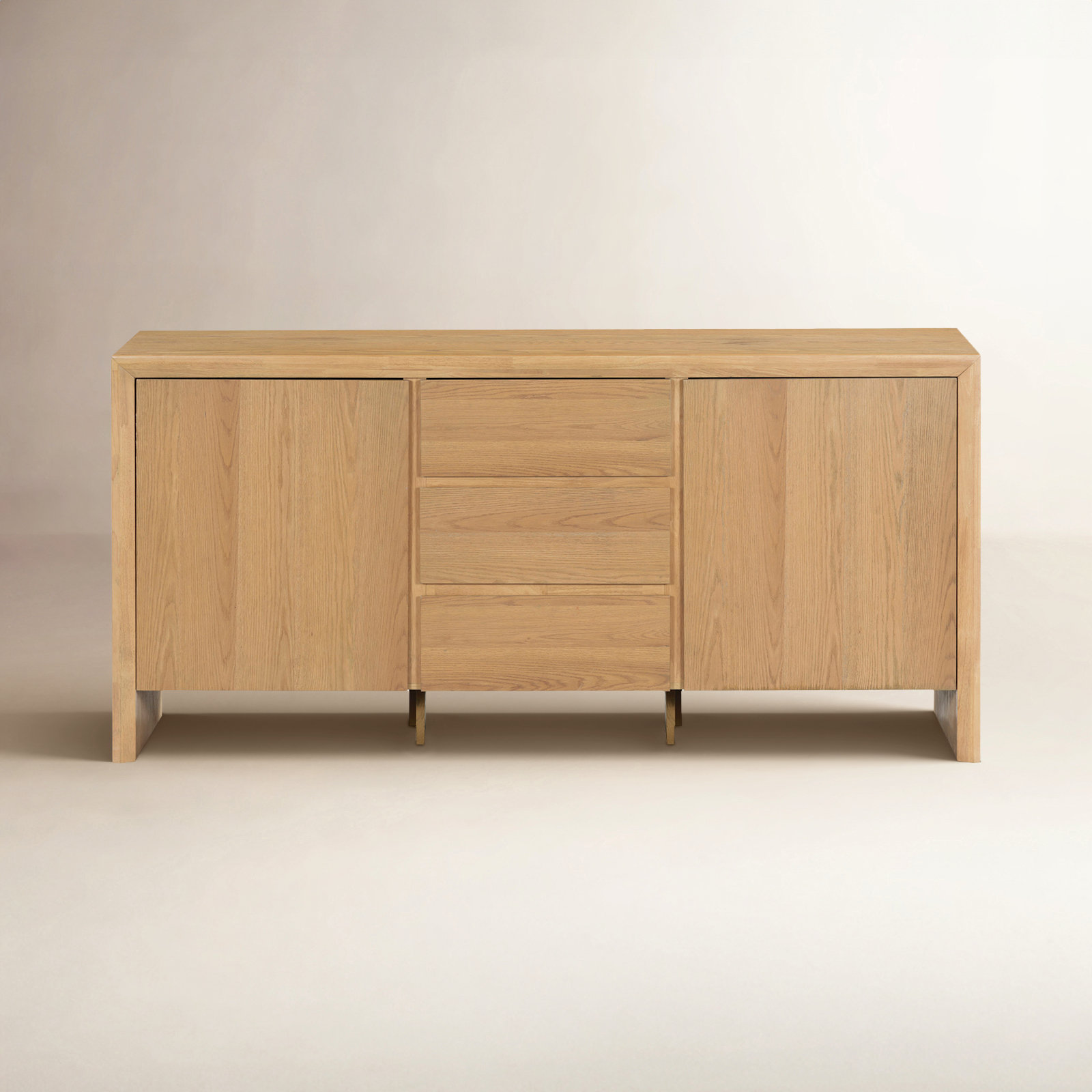 3-Drawer Sideboard Cabinet, Natural