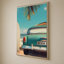 «Retro Beach» par CAD Designs - Impression sur toile-130745756-130745763