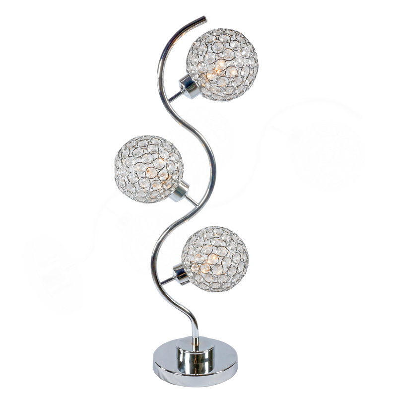 Lampe de table en cristal Elegant