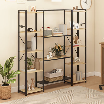 160cm W Metal Standard Bookcase