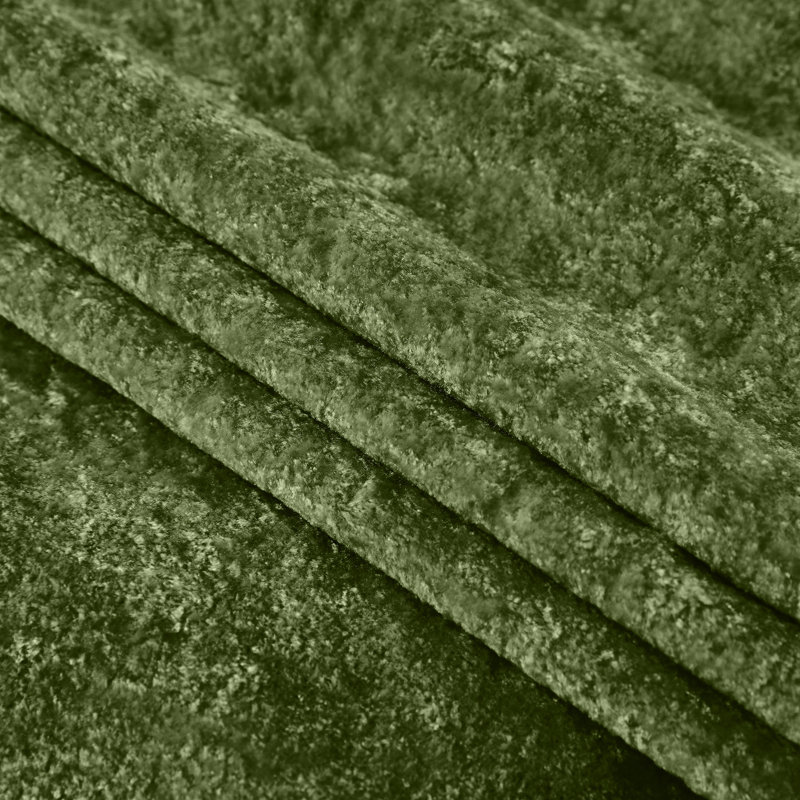 Canapé modulaire en chenille 86,22 po avec repose-pieds, Vert