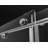 56-60'' - W x 76'' H Single Sliding Shower Door with Nano Coating Easy-clean Stainless Steel Frameless Shower door Chrome-101686080