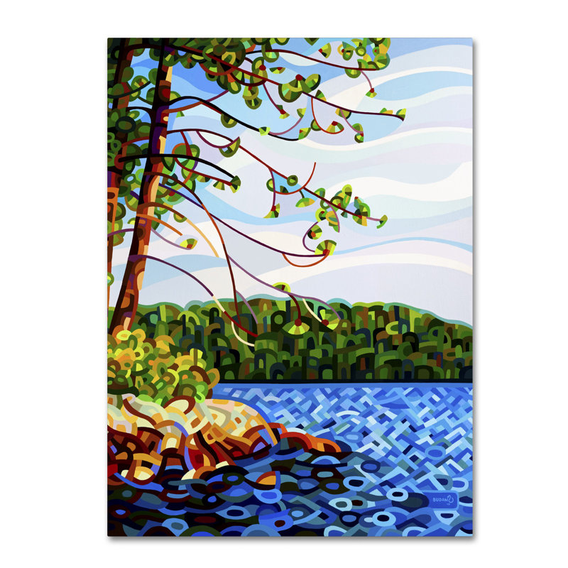 «View From Mazengah» par Mandy Budan, reproduction sur toile, H 32 po x l 24 po x P 2 po