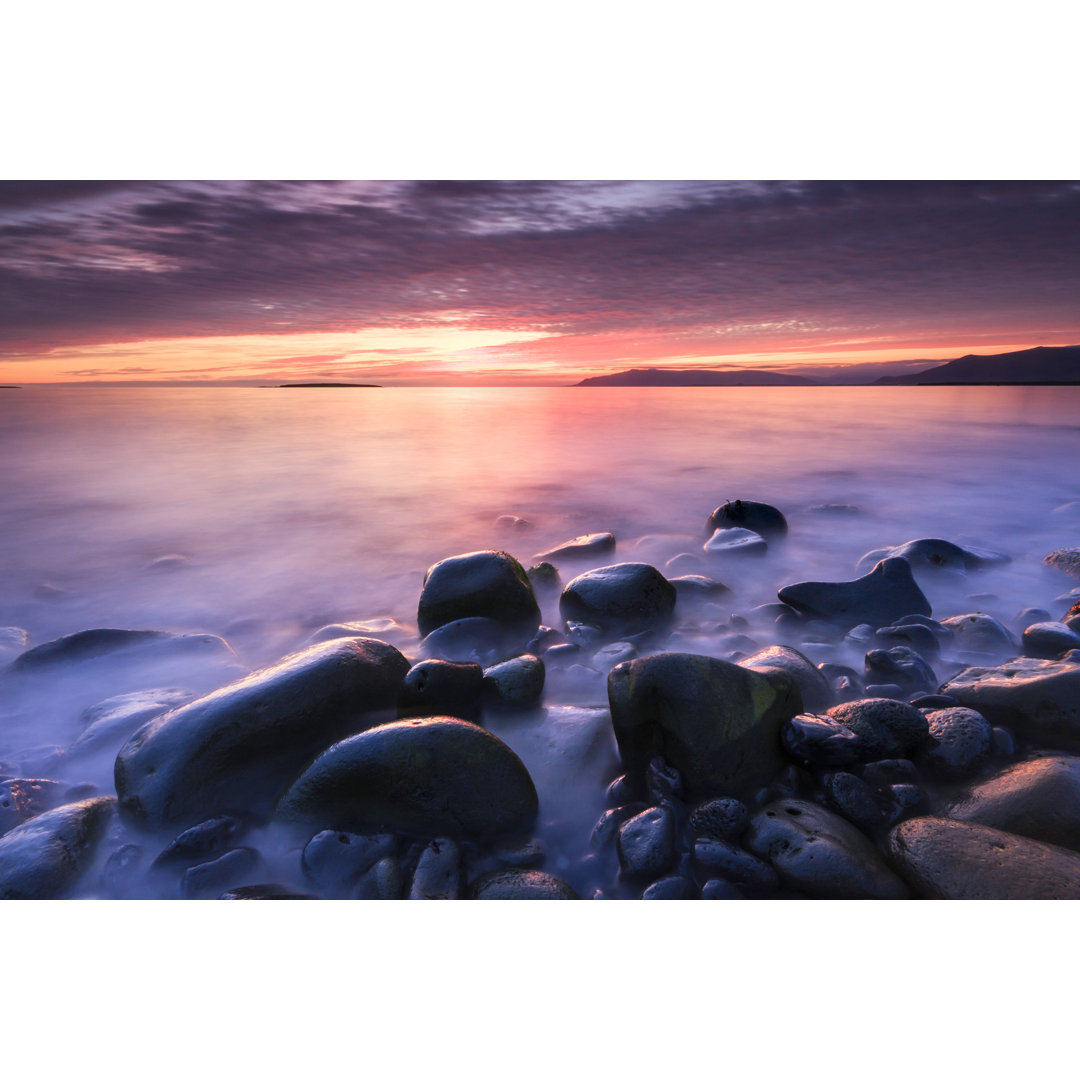 Reykjavik Iceland Coast by MLiberra - Wrapped Canvas Print