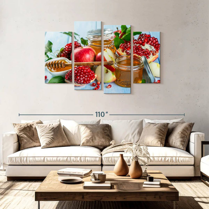 Yarlin Rosh Hashanah, H 48 po x l 75 po