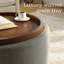 Table basse ronde avec rangement Verve-1363557107