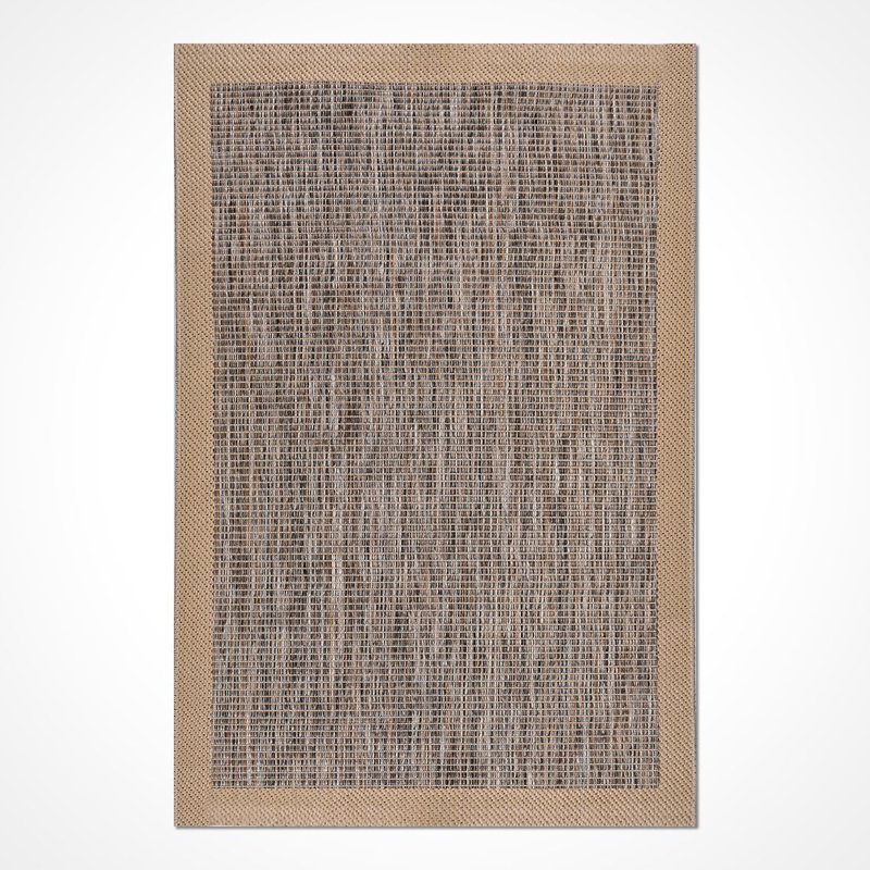 Tapis brun moderne lavable à la machine antidérapant, Tapis de couloir 3 pi 3 po x 9 pi 11 po
