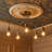 Bentzion 5-Light Metal Semi Flush Mount