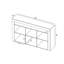 Dina 152cm Sideboard-32259639-47816893
