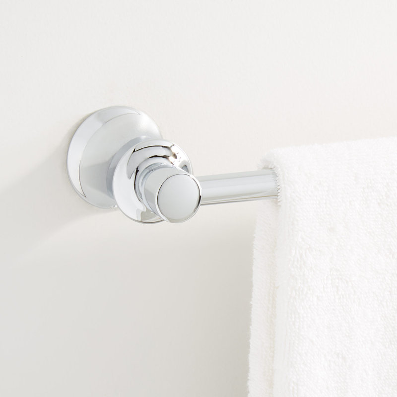 Barre porte-serviette, Chrome chrome
