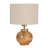 Mango Wood Elegance Table Lamp Set