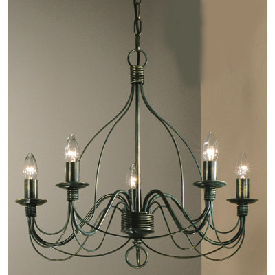 Aries 5 - Light Candle Style Chandelier