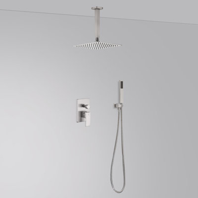 Système de douche avec valve brute
