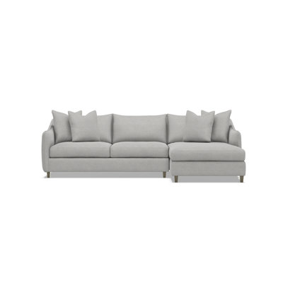 Joli 2 Pc Fabric Sectional
