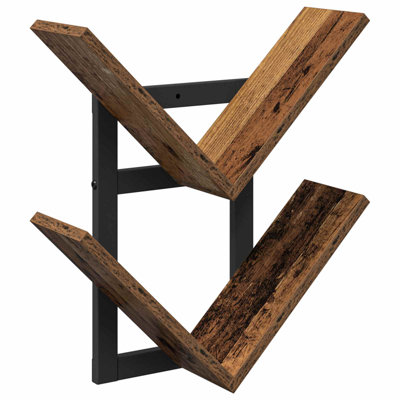  Wall Floating Shelf with Shelf with Storage Engineered Wood Shelves