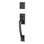 Emtek Ares Sectional Single Cylinder Tubular Entryset