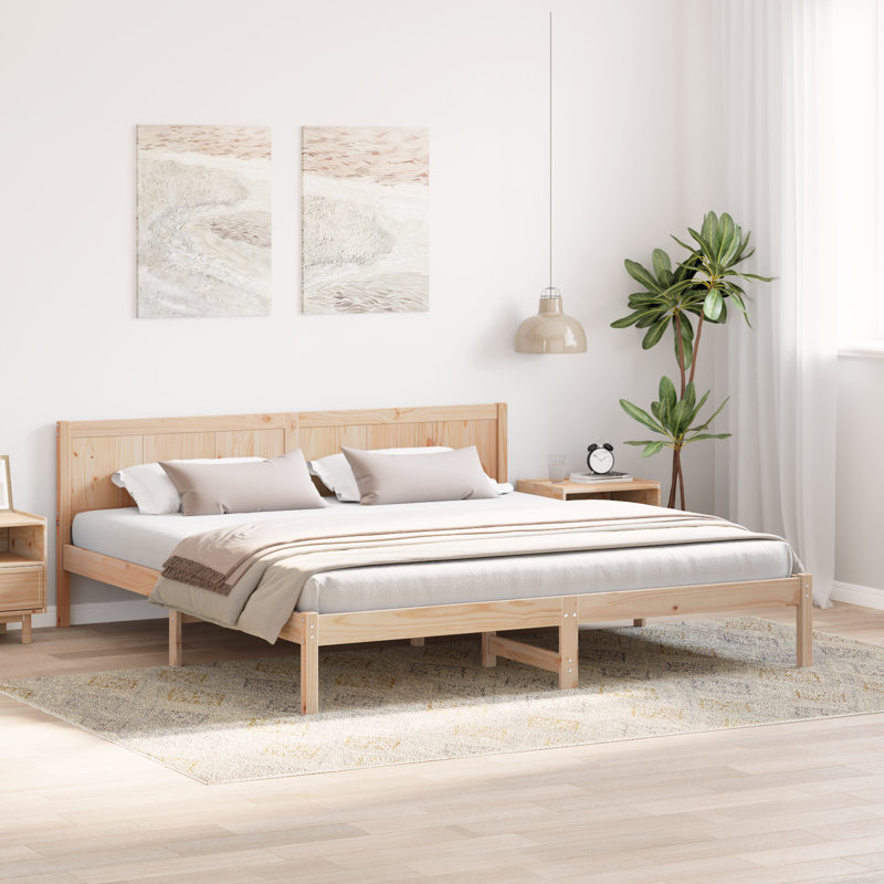 Solid Wood Bed